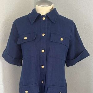 NEW JCREW dress blue size 8 NWT